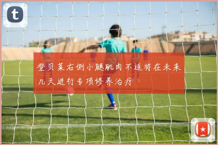 登贝莱右侧小腿肌肉不适将在未来几天进行专项修养治疗